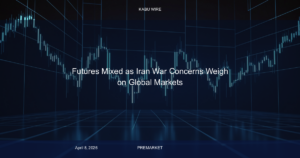 Futures Mixed as Iran War Concerns Weigh on Global Markets