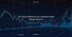 US Futures Mixed as Iran Ceasefire Eases Energy Tensions