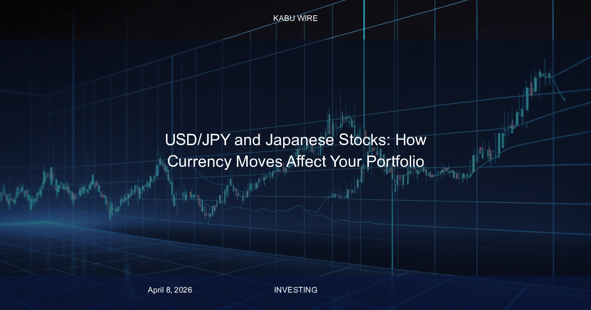 USD/JPY exchange rate and Japanese stock market relationship